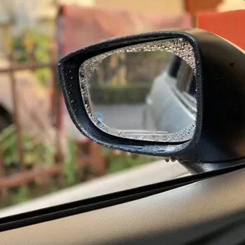 2шт Автомобильное зеркало заднего вида водонепроницаемая противотуманная пленка для Tesla Roadster Модель 3 Модель S Модель X