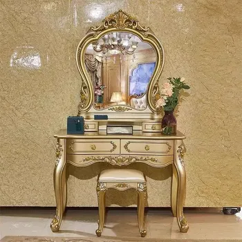 Туалетный столик в скандинавском стиле для спальни Дешевое Роскошное Зеркало для хранения Туалетный столик для макияжа Comoda Mueble Мебель для гостиной