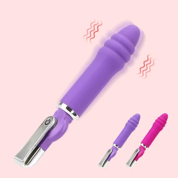 Секс-игрушки для женщин, стимулятор клитора, 20-частотный фаллоимитатор, вибратор, Массажер точки G, женский мастурбатор, вибратор с резьбой, силикон