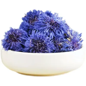 Высококачественные натуральные Синие Васильковые сухоцветы, Декор для гостиной, Мыло, Свадебные свечи, Парфюмерное саше