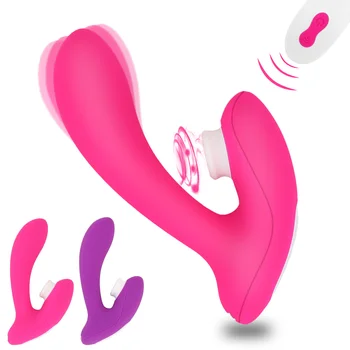 Секс-игрушки для женщин, 9 Скоростей, Стимулятор клитора, женская мастурбация, Оральный секс, фаллоимитатор с отсосом в точке G, вибратор