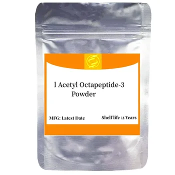 Горячее надувательство Ацетилоктапептид-3 Порошок для ухода за кожей Антивозрастное косметическое сырье