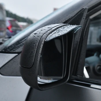 2 ШТ Автомобильное Зеркало Заднего Вида От Дождя Для Бровей Дождезащитный Экран Для Нового Mercedes Smart 453 Fortwo Forfour Автомобильные Аксессуары Для Укладки Экстерьера