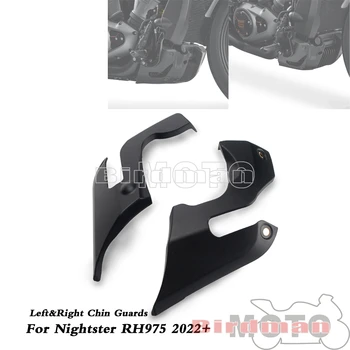 Для Nightster RH975 Moto Черный Передний Нижний Спойлер Брызговик Воздушная Заслонка Защита Подбородка Обтекатель для Harley Nightster 975 RH975 2022 2023