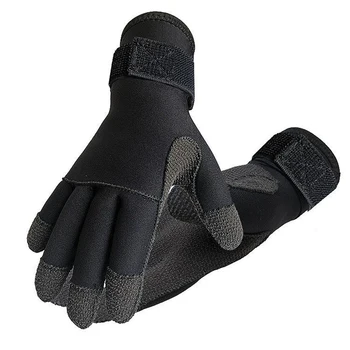Утолщенные кевларовые Перчатки для дайвинга Сохраняют тепло Носимые Перчатки, Устойчивые к царапинам, Рыболовные Принадлежности для дайвинга с Аквалангом 3 мм