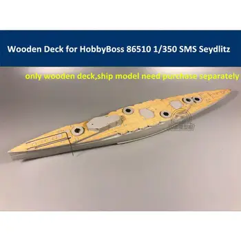 CY350037 Деревянная колода для HobbyBoss 86510 в масштабе 1/350 SMS Seydlitz