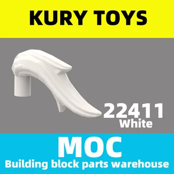 Kury Toys DIY MOC за 22411 10шт строительных блоков для конского хвоста из перьев-плюмажей