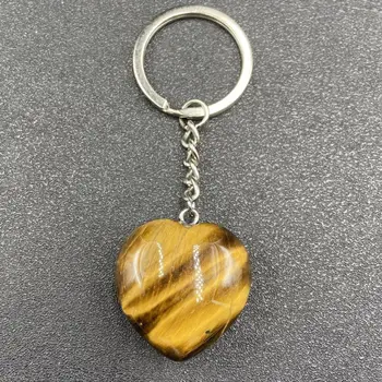 SYS1, подвеска в форме сердца из натурального кристалла агата, подвеска в виде сердца из камня агата, подвеска в виде персикового сердца