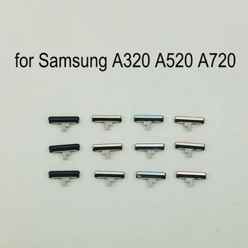 3шт для Samsung Galaxy A3 A5 A7 2017 A320 A520 A720 Рамка корпуса телефона Кнопка регулировки громкости Питания Боковая клавиша