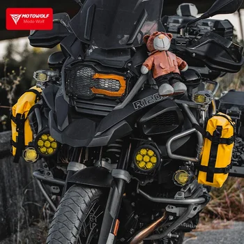 Мотоцикл Motowolf Подходит для рам Bmw Honda И Suzuki С водонепроницаемым бампером и многофункциональным ремонтным комплектом