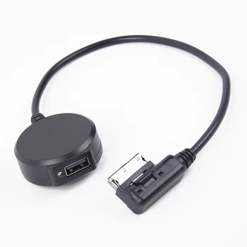 Интерфейс Беспроводной адаптер Blue Tooth 5.0 USB Музыкальный кабель AUX Поддержка смартфона Подключи и воспроизводи музыку A2DP для Mercedes-benz MMI