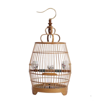 Бамбуковая клетка для бровей ручной работы, бамбуковый набор, который не так легко отвалится, большая клетка для кожи дыни, полный комплект, бутик Bird Cage