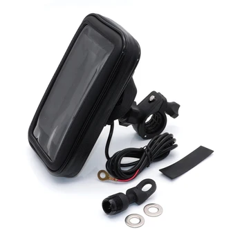 Сумка-Держатель Телефона с USB-Зарядным Устройством Мотоциклетная Навигационная Сумка для Yamaha YZF R1 R6 для Honda CBR 600RR 600 F4I 250RR