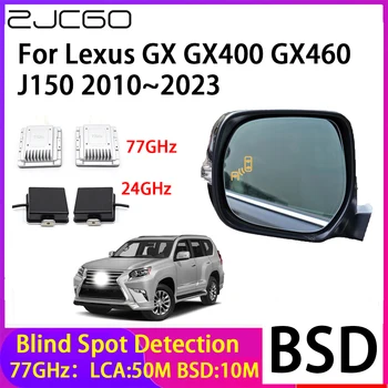 Система Обнаружения Слепых Зон Автомобиля ZJCGO BSD Зеркальная Система Обнаружения Заднего Радара Lexus GX GX400 GX460 J150 2010~ 2023
