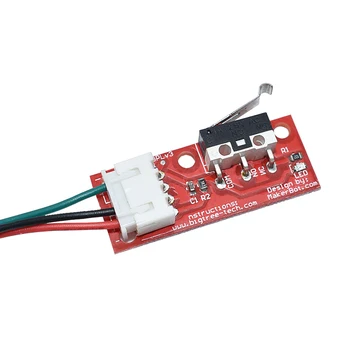 Концевой выключатель + кабель Высококачественный механический ограничитель для 3D-принтера RAMPS 1.4 Концевой ограничитель для Arduino End stop