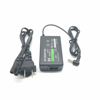 10шт Штепсельная вилка США Адаптер переменного тока 5 В для PSP PlayStation 1000/2000/3000 зарядное устройство Домашнее настенное зарядное устройство Шнур питания