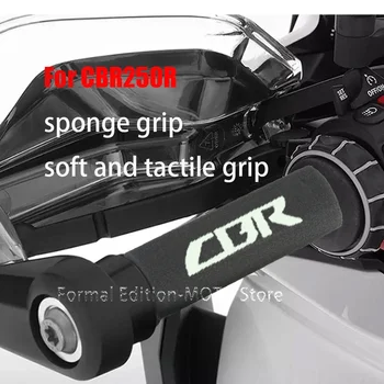 Для Honda CBR250R Мотоциклетная ручка Противоударная 27 мм мотоциклетная губчатая ручка для Honda CBR250R