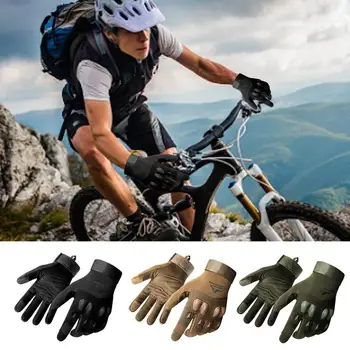 Мотоциклетные перчатки для мужчин, мотоциклетные перчатки на полный палец, Противоударные перчатки для бездорожья с сенсорным экраном, аксессуары для мотоциклов