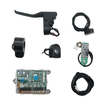 Измеритель приборной панели + комплект векторного контроллера синусоидальной волны 1:1 с тормозной ручкой для аксессуаров для электрического скутера Xiaomi M365