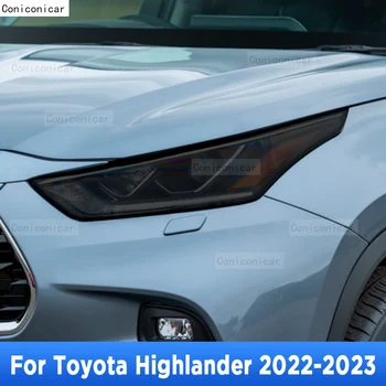 Для Toyota Highlander 2022 Наружная фара автомобиля с защитой от царапин, защитная пленка из ТПУ, Ремонтная крышка, Аксессуары, Наклейка для ремонта