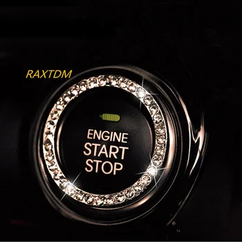 Брелок для ключей зажигания с кристаллами для запуска двигателя автомобиля Mitsubishi outlander ASX colt LANCER Grandis Pajero sport shell