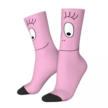 Семейные носки унисекс Les Barbapapa Теплые забавные носки с принтом Street Style Crazy Sock