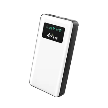 4G MiFi Маршрутизатор Беспроводной WiFi 150 Мбит/с 100 М Сетевой Порт 5000 мАч Mifi Модем Автомобильная Мобильная Точка Доступа Wi-Fi со Слотом для Sim-карты