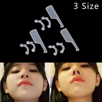 6ШТ 3 * размера для красоты носа, поднимающего переносицу, Массажный инструмент для придания формы носу без боли