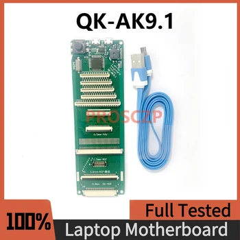 Высококачественный Новый Тестер Клавиатуры Ноутбука QK-AK9.1 Тестирующее Устройство Станок Интерфейс USB Идеально Работающий С Кабелем 100% Протестирован