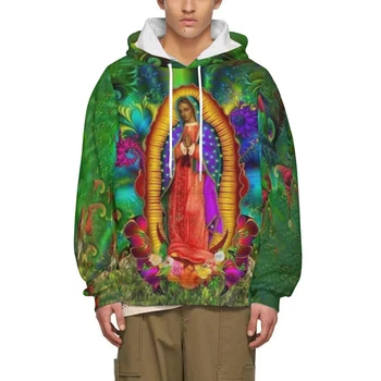 Толстовки с винтажным принтом, свитшоты с изображением христианской веры, уличная мода в стиле ретро, пуловеры, топы в стиле харадзюку