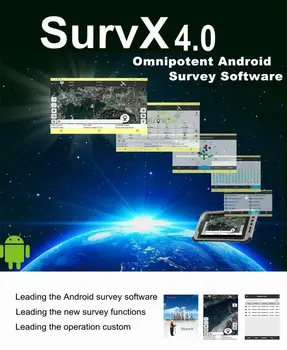 Мобильное приложение SurvX для геодезистов для Android