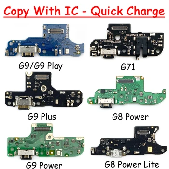 10 шт./лот Новый Разъем Док-станции Micro USB Плата Зарядного Устройства Порт Зарядки Для Motorola G9 Power G8 Plus G7 Power G6 Play G22 G71 G51
