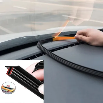 Универсальная уплотнительная прокладка приборной панели автомобиля Шумоизоляция для прокладки лобового стекла Fabia 1 Volkswagen Passat B8 Уплотнения