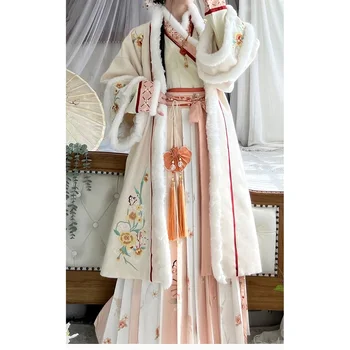 Женские платья в древнекитайском традиционном стиле WATER Winter Hanfu Женская одежда Женский костюм косплей Одежда из Китая