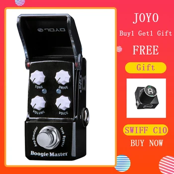 JOYO JF-309 Boogie Master Amplifier Simulator Гитарная педаль True Bypass Педаль эффектов перегрузки звуков современного рока и металла