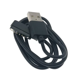 магнитный кабель для передачи данных 5p с шагом 2,54 для смарт-часов-браслета, кабель для зарядки от USB 2.0 к 5-контактному зарядному кабелю, провод питания