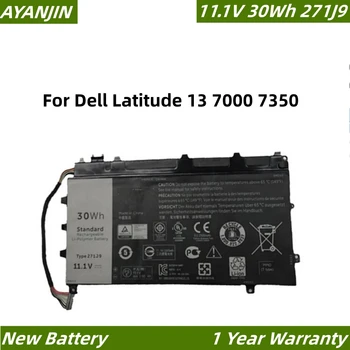 271J9 11,1V 30Wh Аккумулятор Для Ноутбука Dell Latitude 13 7000 7350 GWV47 0GWV47 YX81V