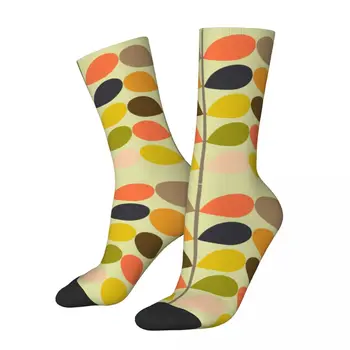 Разноцветные баскетбольные носки Orla Kiely в стиле хип-хоп, носки для экипажа из полиэстера унисекс