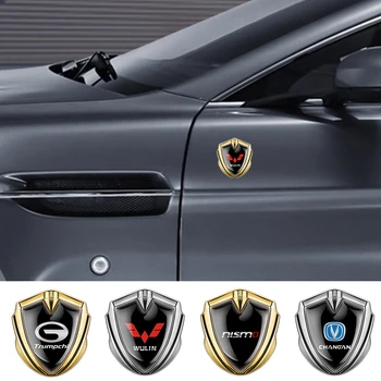 3D Металлические Наклейки На Кузов Автомобиля Пользовательские Значки Аксессуары Для Украшения Автостайлинга Renault DACIA Kadjar Twingo Clio Fluence Scenic