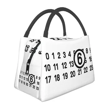 Изготовленная на заказ сумка для ланча Mm6 Margielas Женская Теплая Сумка-холодильник Изолированные Ланч-боксы для пикника кемпинга Работы Путешествий