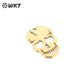 WT-SSP044 Новый Дизайн Кости черепа из нержавеющей стали, Зеркально Отполированный Кулон, Ожерелье своими руками, Ювелирный Кулон