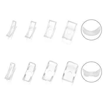 1 комплект эпоксидной смолы Шириной 2-9,5 мм, прозрачный Коврик для регулировки размера кольца с отверстием для изготовления ювелирных изделий своими руками, Аксессуары для колец