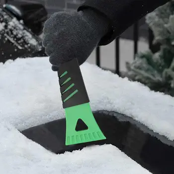 Скребок для льда, инструмент для удаления снега с ветровых стекол Многофункциональный и модный скребок для снега и эргономичного льда на лобовом стекле автомобиля