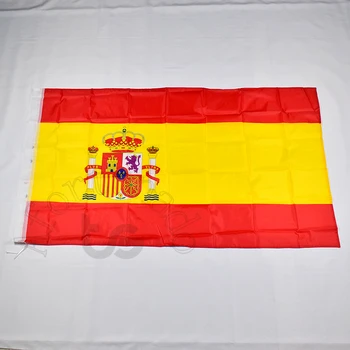 Испания 90 *150 см Испания Испанский Испаноязычный флаг Испании Баннер 3x5 Футов Висит Национальный флаг Украшение дома флаг