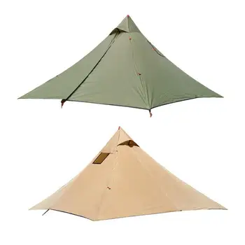 Горячие палатки для кемпинга Ветрозащитное укрытие Непромокаемая зимняя палатка для кемпинга Большого пространства Tipi Горячие палатки Сверхлегкий дышащий купол