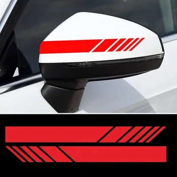 Наклейка на зеркало заднего вида для автомобиля, наклейки для Ford Focus Kuga Fiesta Ecosport Mondeo Escape Explorer Edge Mustang Fusion