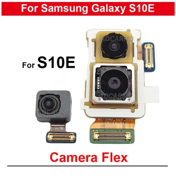 Оригинальная фронтальная камера для Samsung Galaxy S10E Запасные части для гибкого кабеля камеры заднего вида