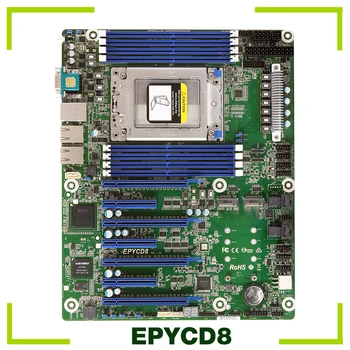 Для материнской платы серверной рабочей станции ASRock Rack с разъемом SP3 (LGA4094) DDR4 SATA3 PCIe3.0 серии 7002/7001 Processo EPYCD8