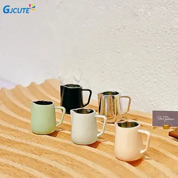 Кофейная чашка для кукольного домика, 1 шт., миниатюрная модель чайника для кукольного домика в масштабе 1:12, аксессуары для украшения мебели для кукольного домика, 1:6.