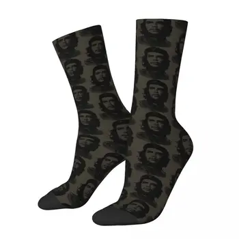 Че Гевара (проблемный дизайн) Кубинский социализм Зимние носки унисекс для бега Happy Socks Уличный стиль Crazy Sock